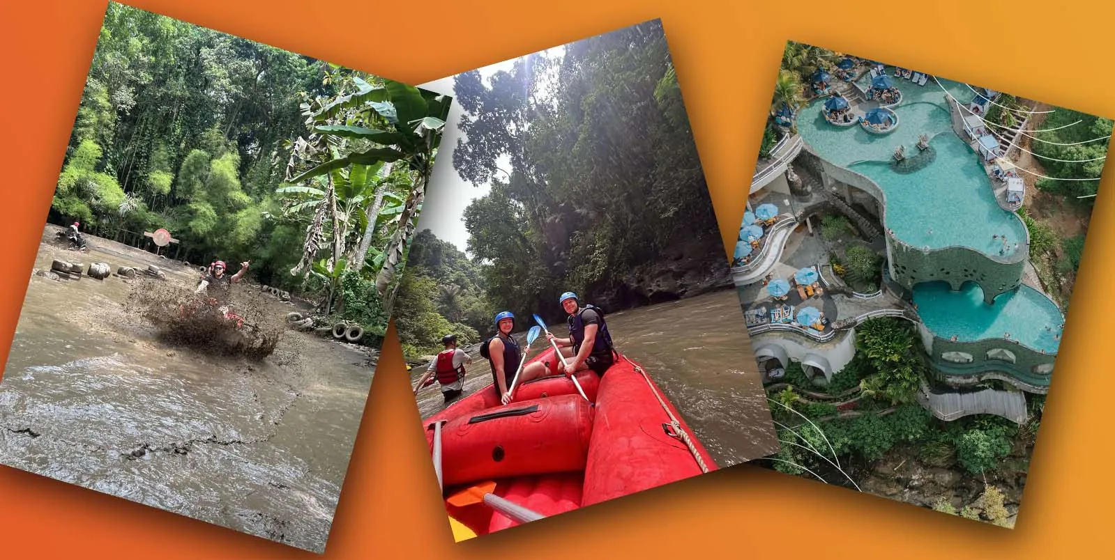 🏞️ ATV+River Rafting+Infinity Pool Pakage 🚀🌴